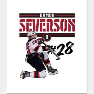 Damon Severson New Jersey Play Posters and Art